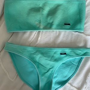 Triangl Bikini. Blue.